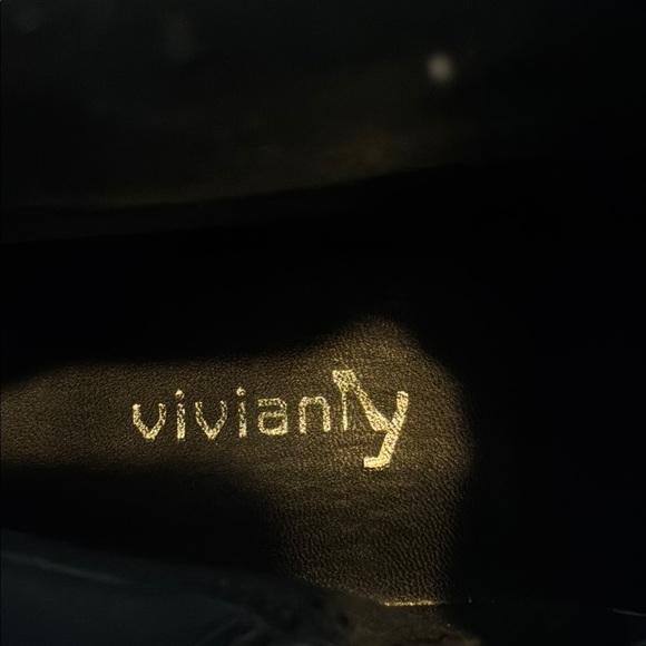 Vivianly Black Heeled Boots - Picture 9 of 9